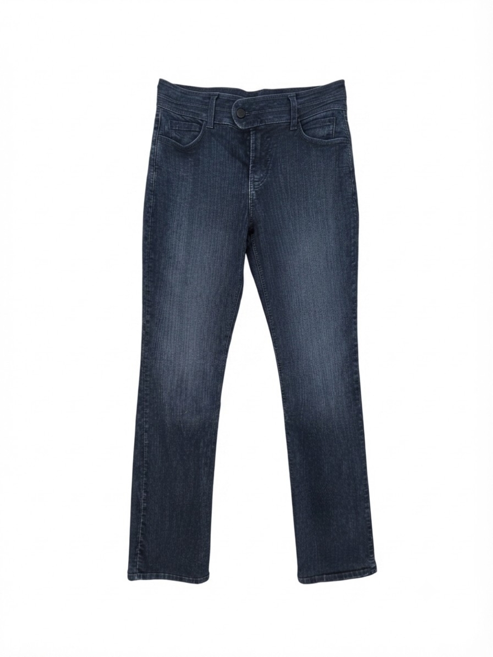 NYDJ Dark Indigo Jeans with Purple Trim